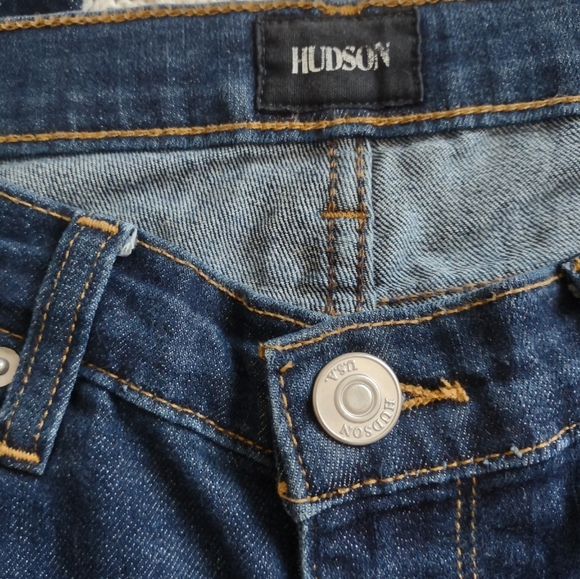Hudson Skinny Jeans Dark Denim with Stretch Sz. 24 - Picture 8 of 8